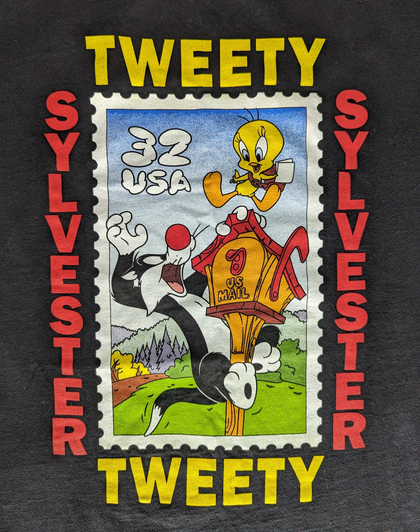 Tweety & Sylvester Stamp Tee