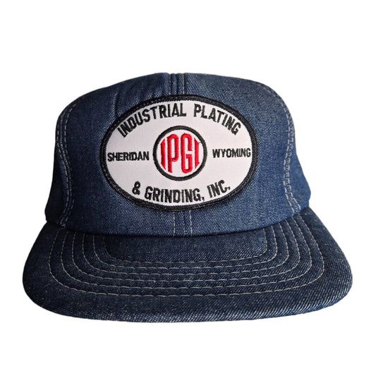 Grinding Denim Snapback Hat