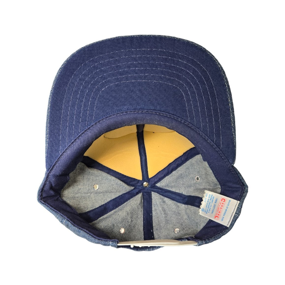 Grinding Denim Snapback Hat